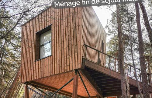 La Bastide-Puylaurent House | Gîte Cabane insolite dans les Cévennes – Les Sous-Bois