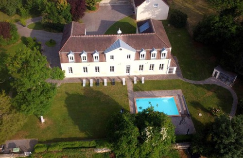 Les Houches House | Gîte Château de Montboulon 4* Spa+piscine 14pers.