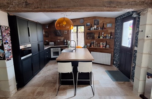 Azay-sur-Cher House | Gîte Cosy Tourangeau Proche Château de la Loire et Beauval