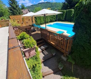 Le Thillot Ski Chalet | gîte de charme avec piscine et sauna