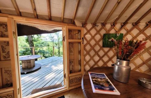 Rosiers (chasteaux) Apartment | Gîte de France La yourte joulebois - Gîte de France 2 personnes MAE-6961