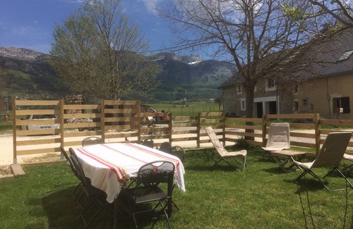 Lans-en-Vercors Cottage | Gîte du Rocher de l'ours * (3épis) 8 people ground floor LANS EN VERCORS