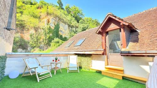 Les Roches-l'Eveque House | Gîte familial Détente entre Loir et coteau, spa-sauna, acc pmr