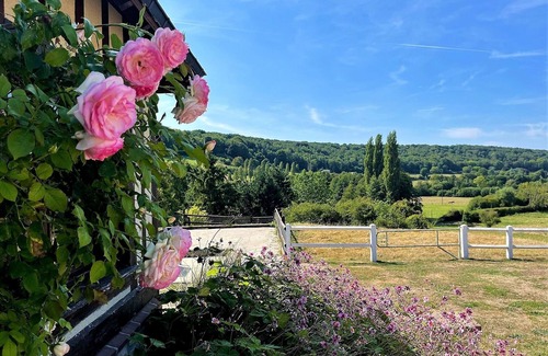 Hermival-les-Vaux Cottage | Gîte Marguerite - “Pétale”, 360° view, 5mn from Cerza, 30mn from Deauville