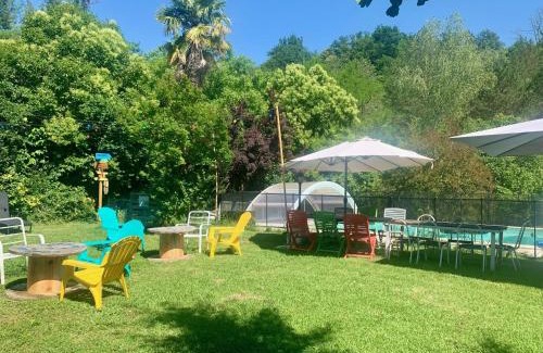 Sault-De-Navailles House | Gîte Vanakam 3 étoiles- jolie maison béarnaise 9 personnes avec piscine