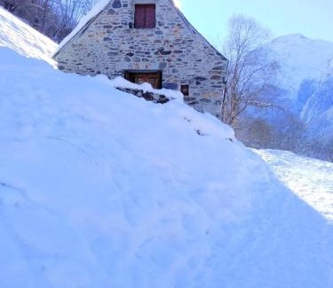 Peyragudes House | Gîtes Bergeries de LAS COSTES insolites en forêt à Loudenvielle 4x4 et chaînes recommandés par temps de neige, à 2km des remontées mécaniques
