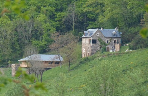 Sainte-Eulalie-d'Olt House | Gîtes des louzets full nature traditional Aveyronnaise stone house