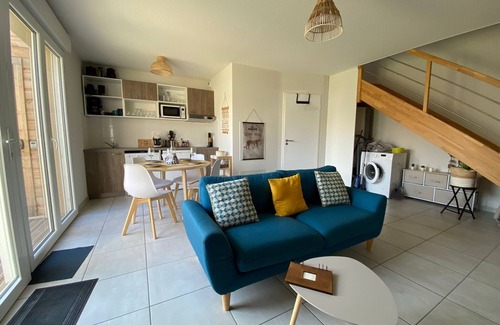 Mimizan-Plage House | G03 Maison Duplex Neuve, 4 Personnes à 800 m des Plages