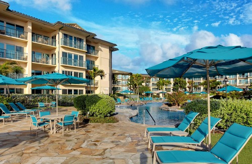 Wailua Condo | G305 - 2 Bedroom Garden Value Suite in Kapaa - Steps from the Water! AC Comfort!