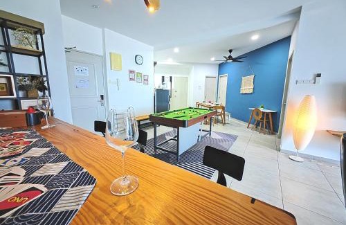 Malacca City Apartment | Galaxy 3BR 12-16pax Sea View I Wifi I 5min to Jonker