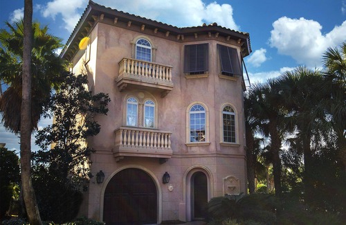 St. Tropez House | Galileo - Gated Subdivision, Gulf Views, Community Pool + Hot Tub, Pet Friendly!