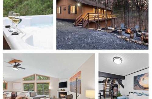 Basye Ski Chalet | Game Room Fire Pit Hot Tub Grill Close to Bryce