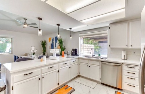 Palm Springs House | Game Room, Hot Tub & Mtn Views: Palm Springs Gem