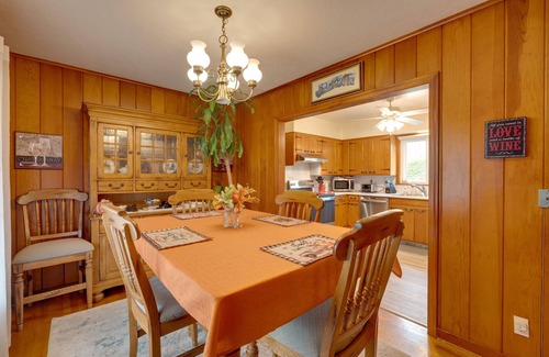 Jackson House | Game Room & Patio: Charming Jackson Retreat!