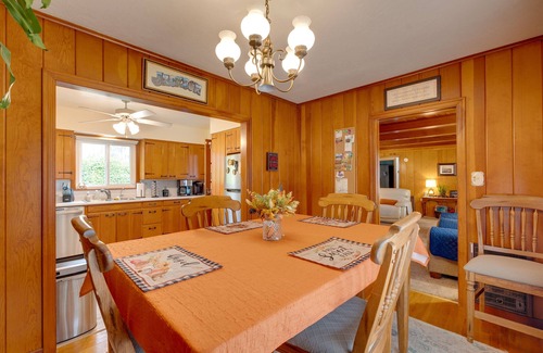 Jackson House | Game Room & Patio: Charming Jackson Retreat!