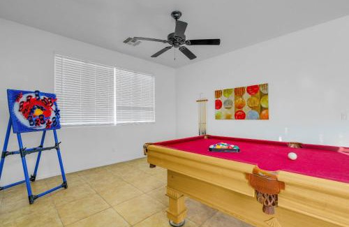 Park Paseo House | Game Room Pool King bed Pool Table