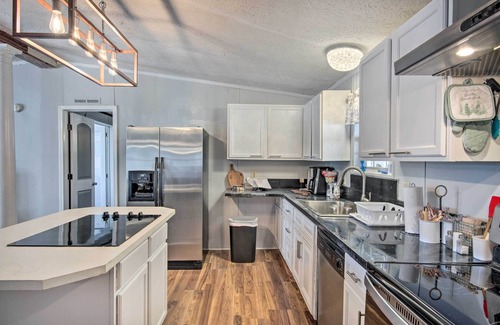 Shelby House | Game Room & Views: Lakefront Shelby Home!