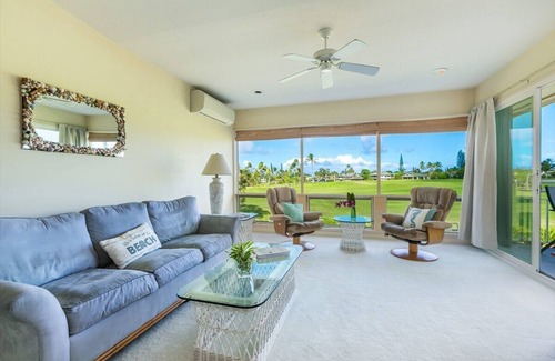 Princeville Condo | Garden Island Paradise: Quiet, Comfort, and AC, a true feeling of Aloha!