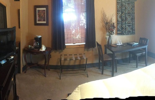 Weaverville House | Garden Room 2 pp King Bed in the Carriage House very private