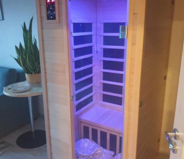Druskininkai Apartment | Garden Studio by the Lake with Air-Con and Infrasauna