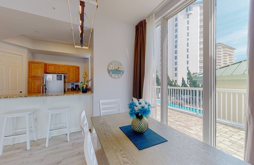 Fort Walton Beach - Destin Condo | Garden-view condo with lagoon & kid's pools, beach access, on-site eateries & AC