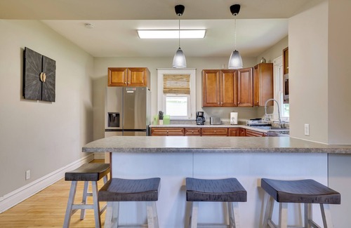 Hixton House | Gas Grill & Porch: Rural Hixton Vacation Home!