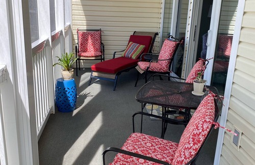 North Myrtle Beach Condo | Gated 3 BR Condo pool view, easy walk to Beach, Restaurants & Main St.