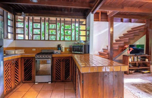 Chiguata House | Gated Beachfront Community-Jungle Home!
