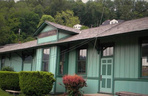 Charlton Heights House | Gauley Bridge train station side two