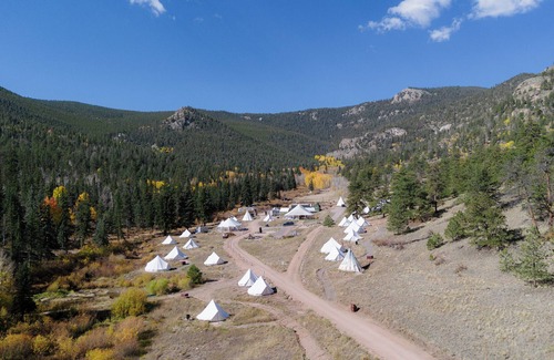 Lake George RV Rental | Gaze at the stars from your bed in a unique dome!