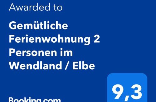 Trebel Apartment | Gemütliche Ferienwohnung 2 Personen im Wendland/Elbe