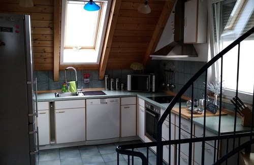 Kelheim Apartment | Gemütliche Galeriewohnung mit Playstation und Balkon