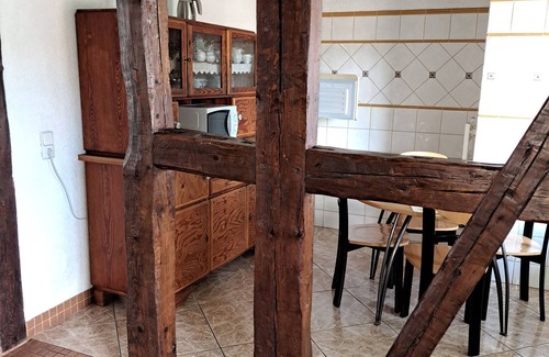 Herges Vogtei House | Gemütliches Fachwerkhaus Inmitten des Thüringer Waldes, am Rennsteig Gelegen