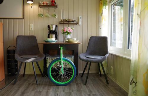 Steina House | gemütliches Tiny House mit Kamin und Sauna
