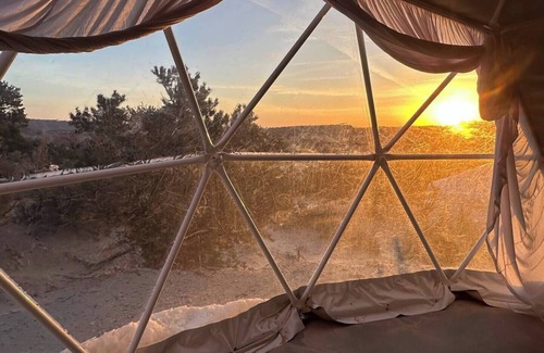 Teasdale House | Geodesic Dome with a View
