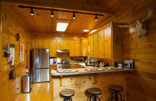 Ferguson Cabin | Get Cozy, Get Adventurous! 8-Guest Rustic Cabin w/Hot Tub, Games & Pond