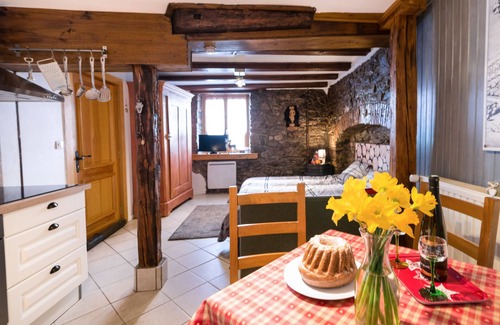 Ribeauville Apartment | Gewurztraminer studio gîte in the center of Ribeauvillé in Alsace