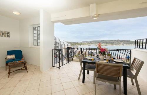 Għadira Apartment | Ghadirabay Seafront With Sea Views By Homely