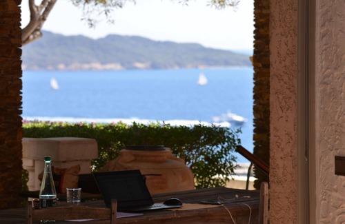 Giens House | Giens peninsula, panoramic view of Porquerolles