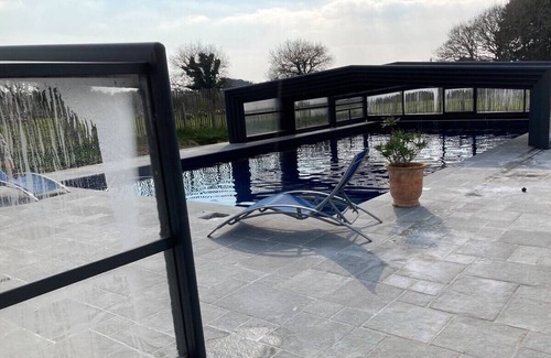 Tregunc Cottage | Gîte 4 people - 2 swimming pools (1 with telescopic dome) - The beach on foot