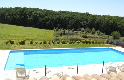 Saint-Laurent-Lolmie House | Gite 6 pers campagne, piscine baby-foot billard ping-pong piscne