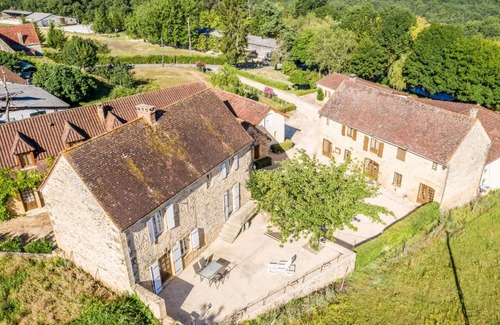 Marquay House | Gite du Houx - Domaine de Bardenat avec Piscine chauffée