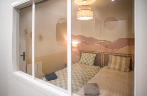 Saint-Josse Apartment | Gite Familial 6 personnes au coeur de la nature - Lit KING SIZE - Vue sur étang à 10mn du TOUQUET