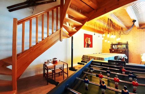La Bresse House | ⁂ GITE LE PRES AU CERF [CLEDICIHOME] 2 steps from the LISPACH resort/PRIVATE toboggan run! SNOWSHOE DEPARTURE ⁂