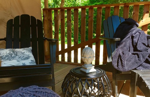 Saint Christophe Cottage | GITE Les Lodges du Château Tente Eugénie near La Rochelle