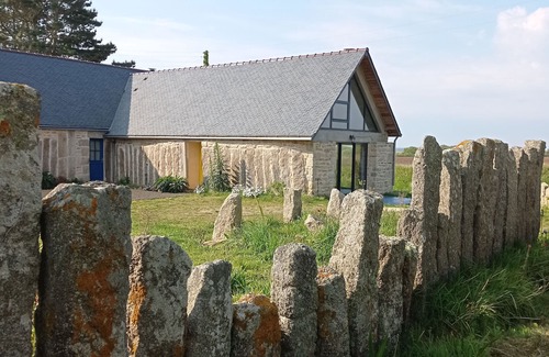 Tregunc House | Gite Mell, le Melen: sea view, les Glénans and Trévignon ponds, beach 300 m'away