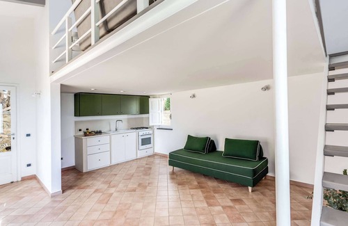 Massa Lubrense Apartment | "Giulia 1"Villa Apartment, Shared Pool & Sea Views