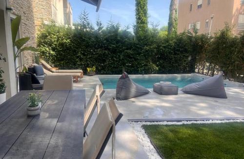 Ishem Villa | Gjiri Lalezit Swimming Pool Beach Villa