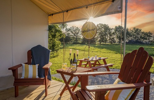 Cassville RV Rental | Glamp in Natures Charm at Roaring River Hills