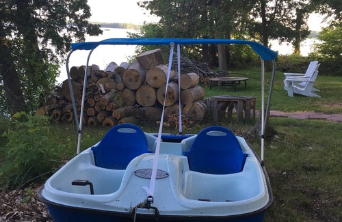 Rideau Lakes Cottage | Glamping anyone? Enjoy picturesque sunsets from your own water’s edge deck!